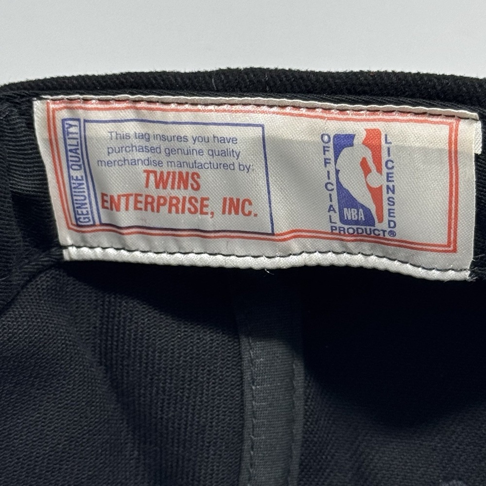 Vintage‎ Sacramento Kings Hat Mens Strapback Black Twins Enterprise Old Logo - Picture 6 of 7
